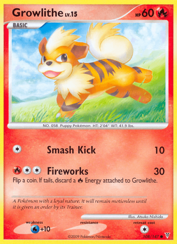 Growlithe — Supreme Victors #108