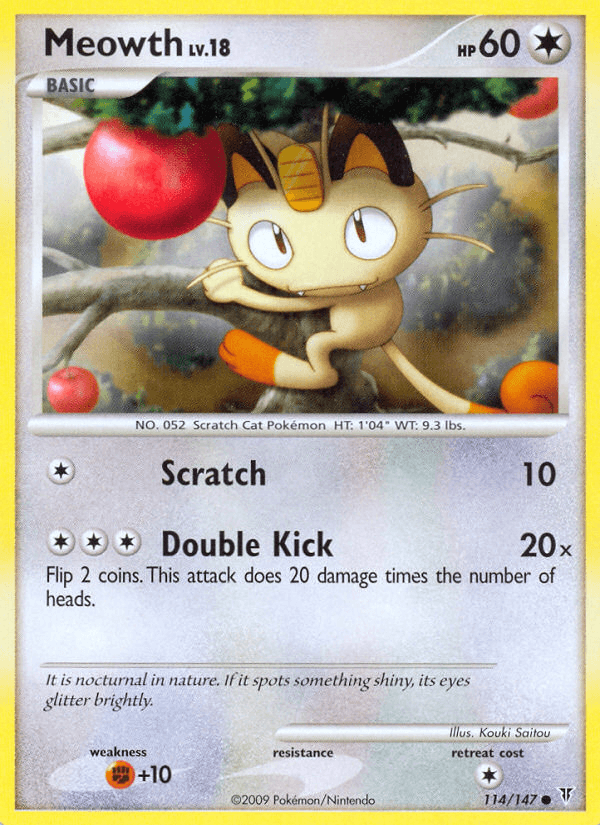 Meowth — Supreme Victors #114