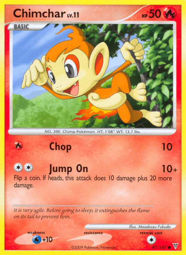 Chimchar — Supreme Victors #97
