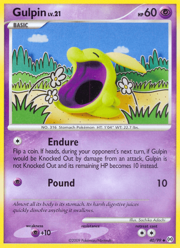 Gulpin — Arceus #40