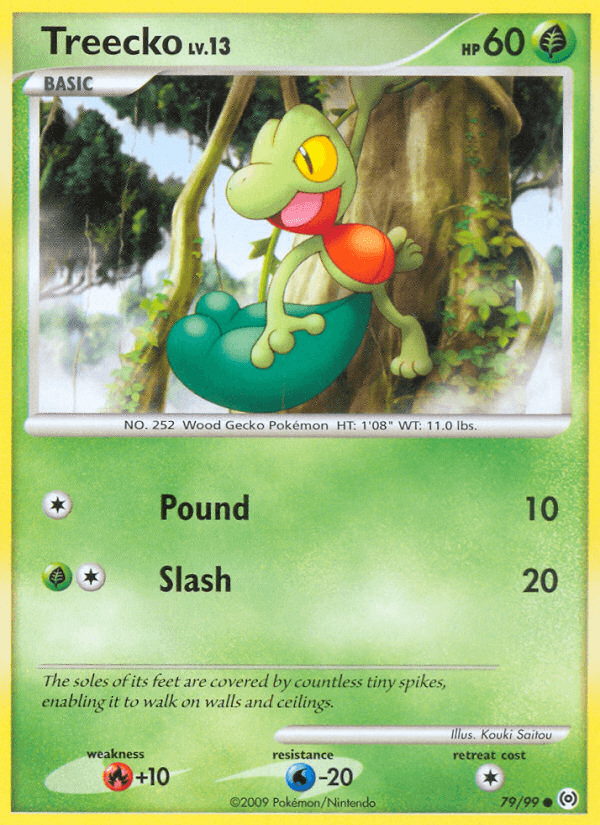 Treecko — Arceus #79