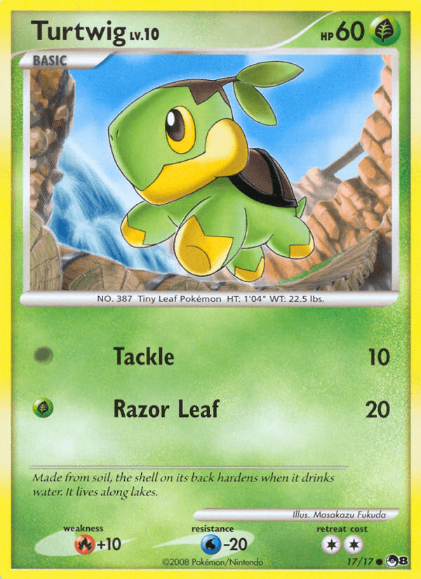Turtwig — POP Series 8 #17
