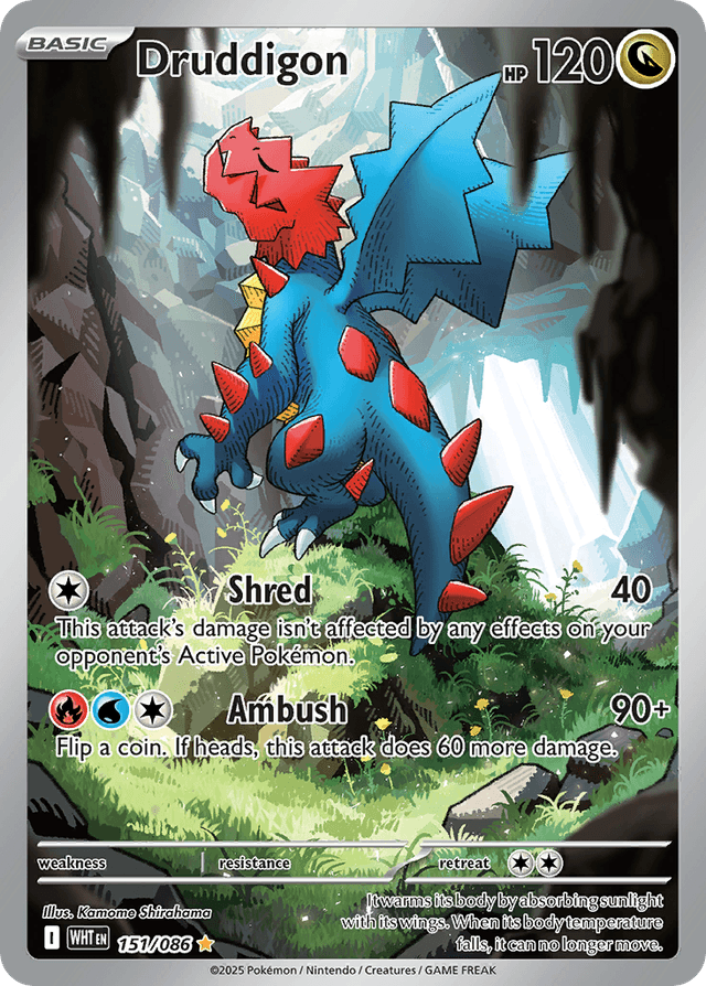 Druddigon — White Flare #151
