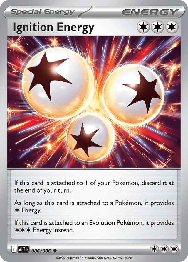 Ignition Energy — White Flare #86