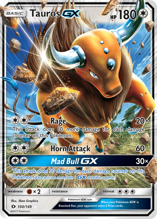 Tauros-GX — Sun & Moon #100