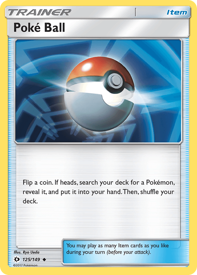 Poké Ball — Sun & Moon #125