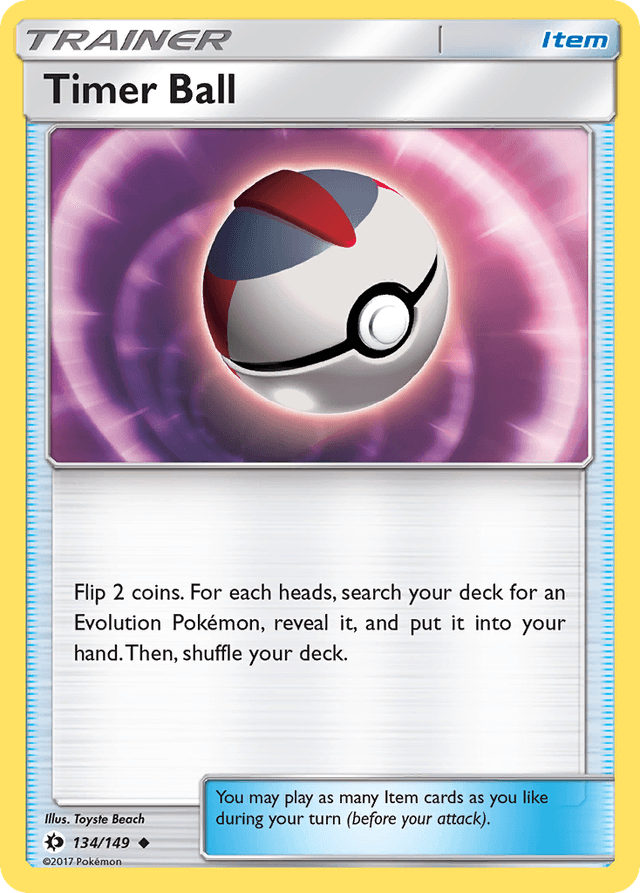 Timer Ball — Sun & Moon #134