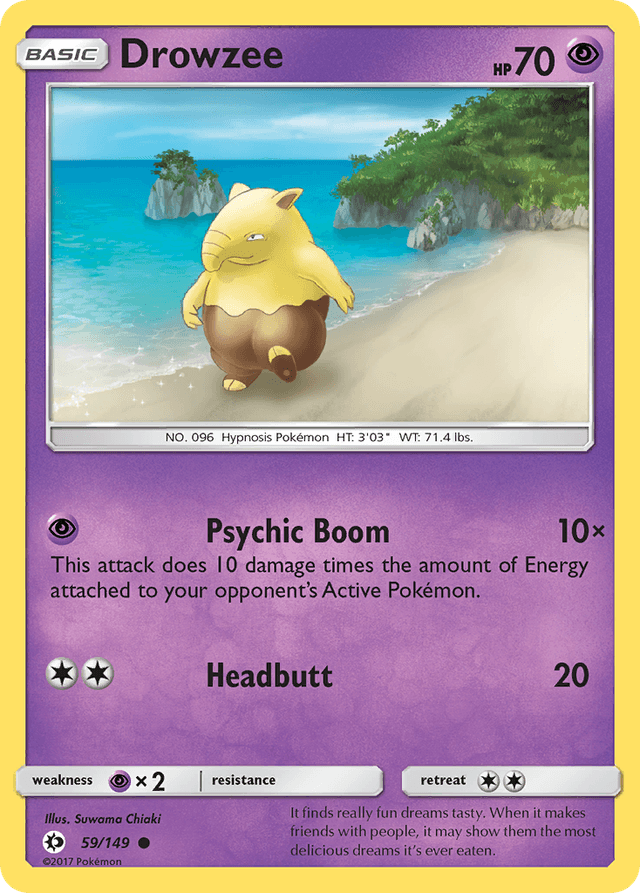 Drowzee — Sun & Moon #59