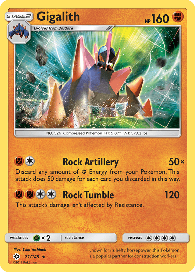 Gigalith — Sun & Moon #71