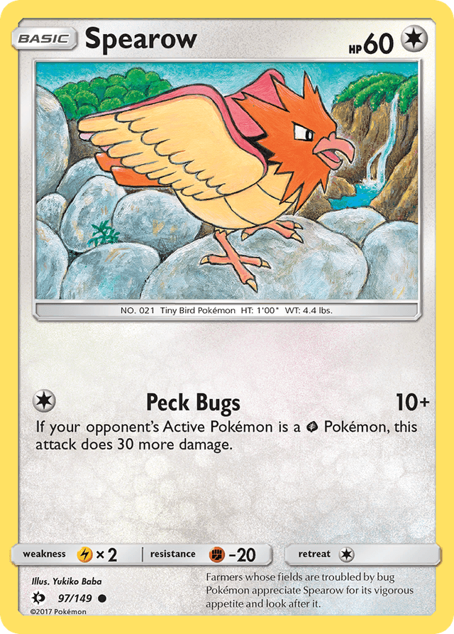 Spearow — Sun & Moon #97