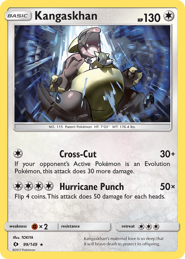 Kangaskhan — Sun & Moon #99