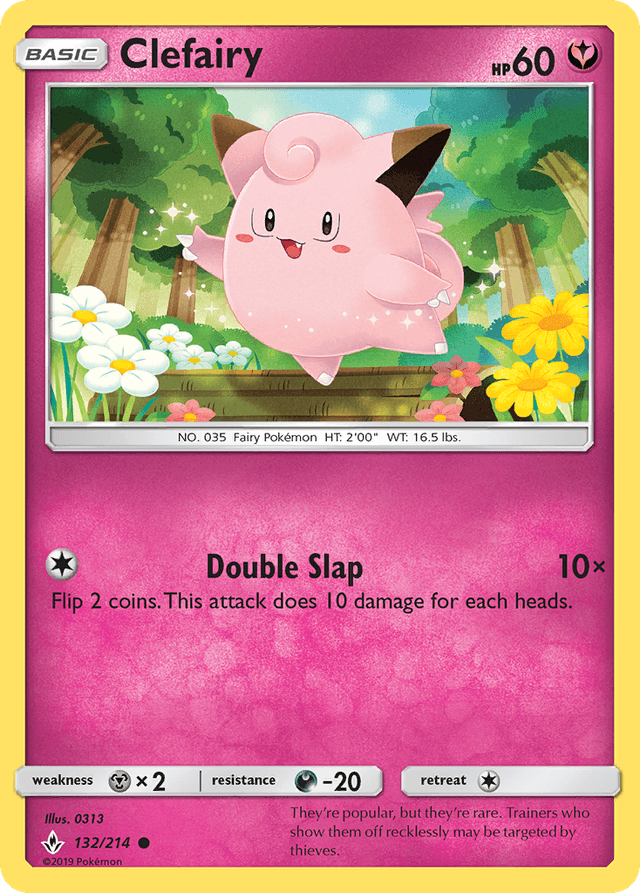 Clefairy — Unbroken Bonds #132
