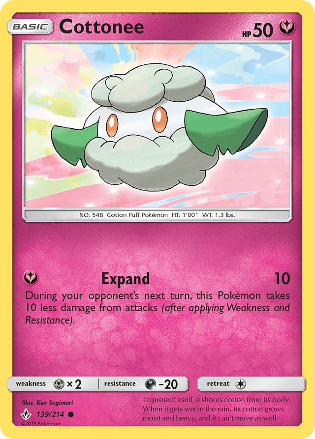 Cottonee — Unbroken Bonds #139