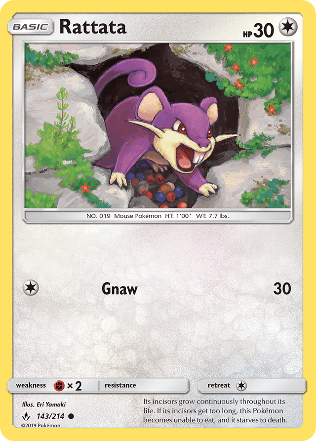 Rattata — Unbroken Bonds #143
