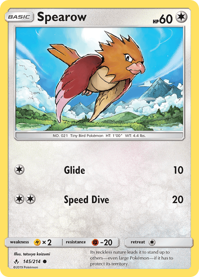 Spearow — Unbroken Bonds #145