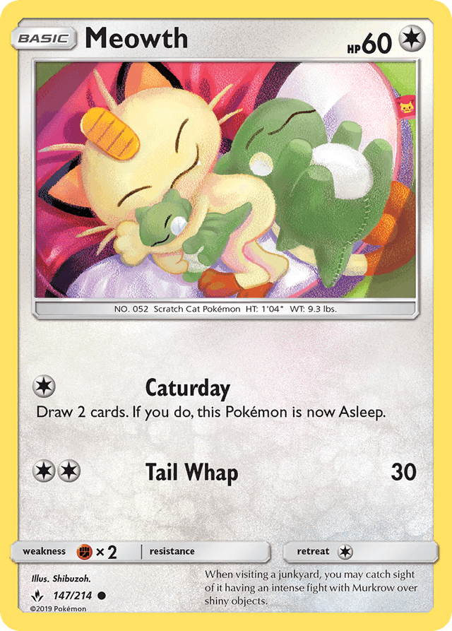 Meowth — Unbroken Bonds #147