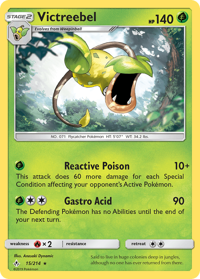 Victreebel — Unbroken Bonds #15