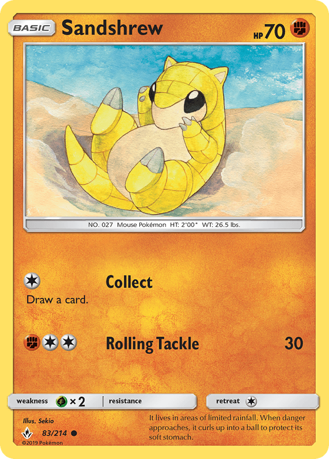 Sandshrew — Unbroken Bonds #83