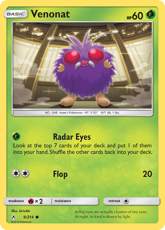 Venonat — Unbroken Bonds #9