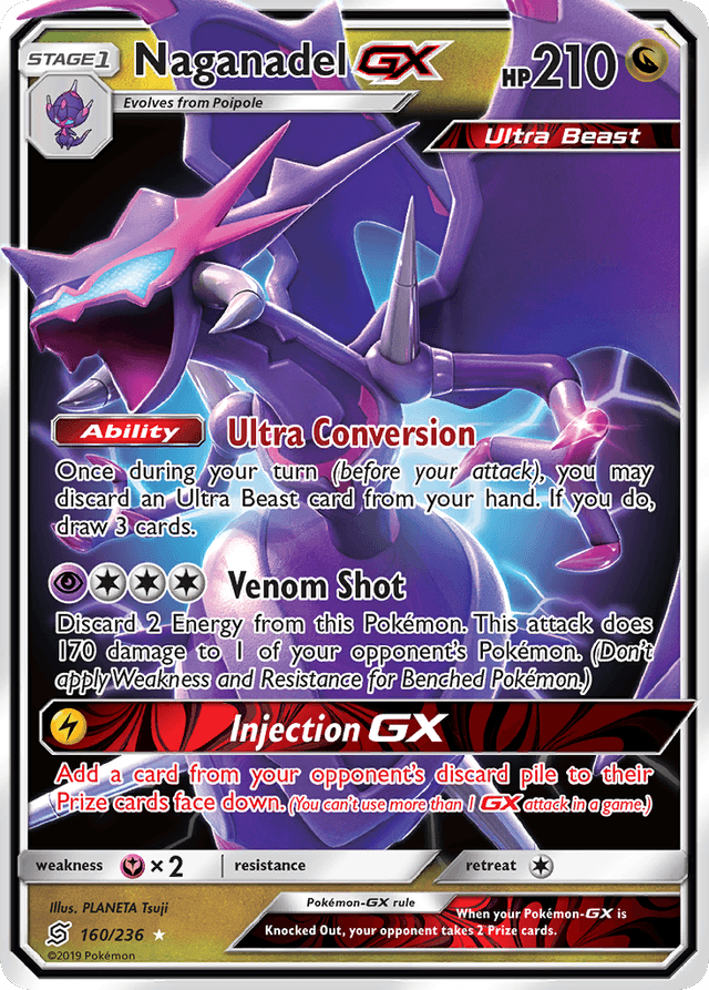 Naganadel-GX — Unified Minds #160