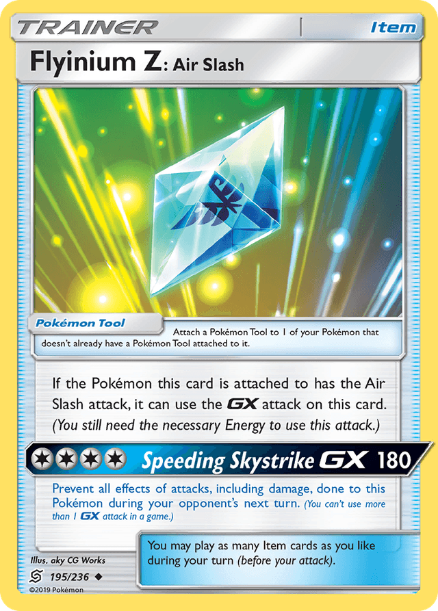 Flyinium Z: Air Slash — Unified Minds #195