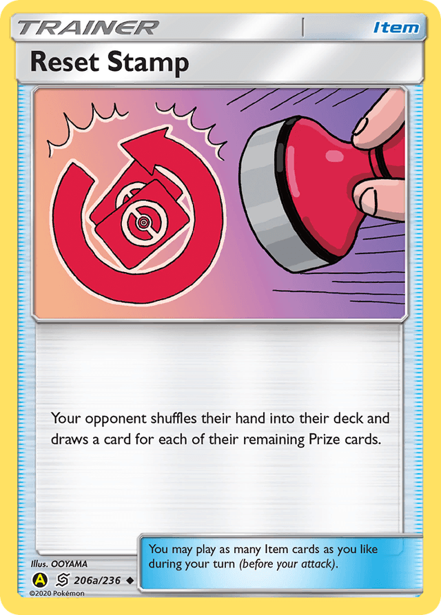 Reset Stamp — Unified Minds #206a