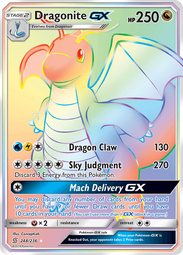 Dragonite-GX — Unified Minds #248