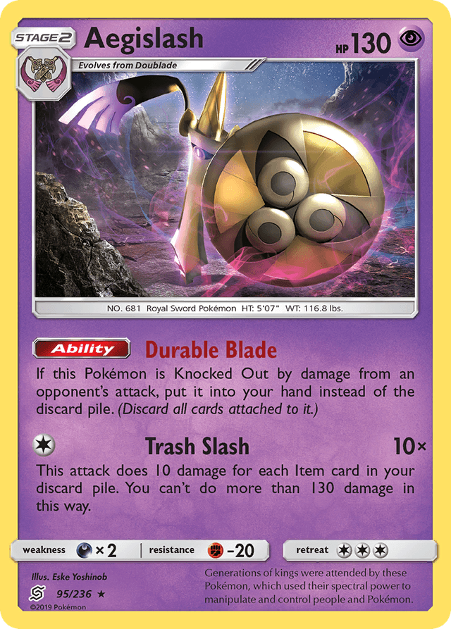 Aegislash — Unified Minds #95