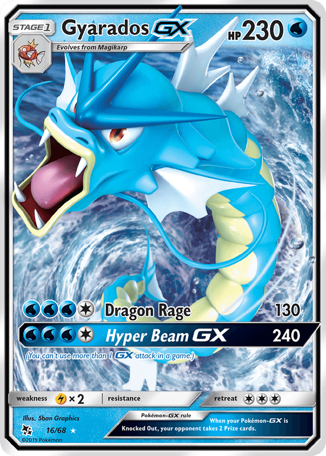 Gyarados-GX — Hidden Fates #16