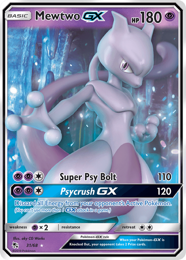 Mewtwo-GX — Hidden Fates #31
