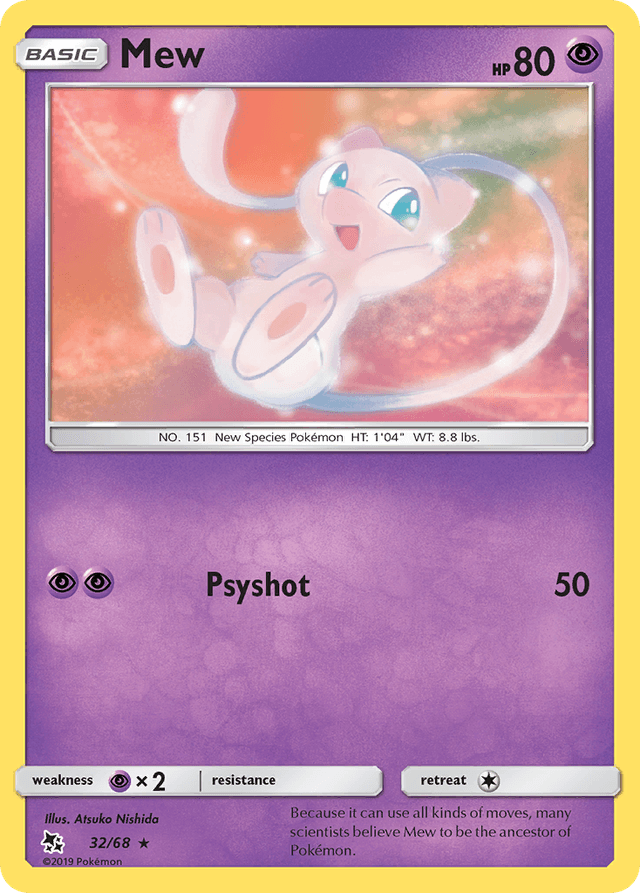 Mew — Hidden Fates #32