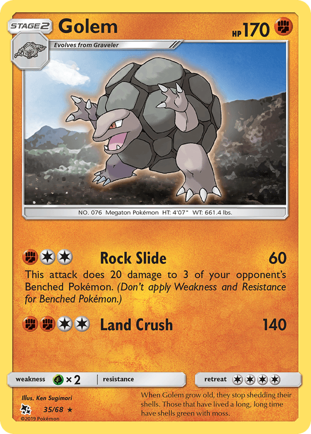 Golem — Hidden Fates #35