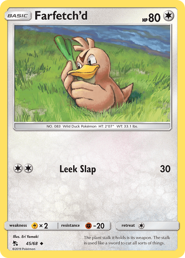 Farfetch'd — Hidden Fates #45