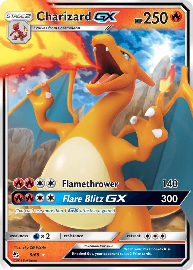 Charizard-GX — Hidden Fates #9
