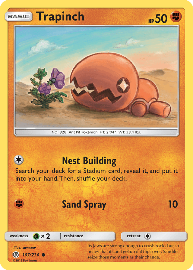 Trapinch — Cosmic Eclipse #107