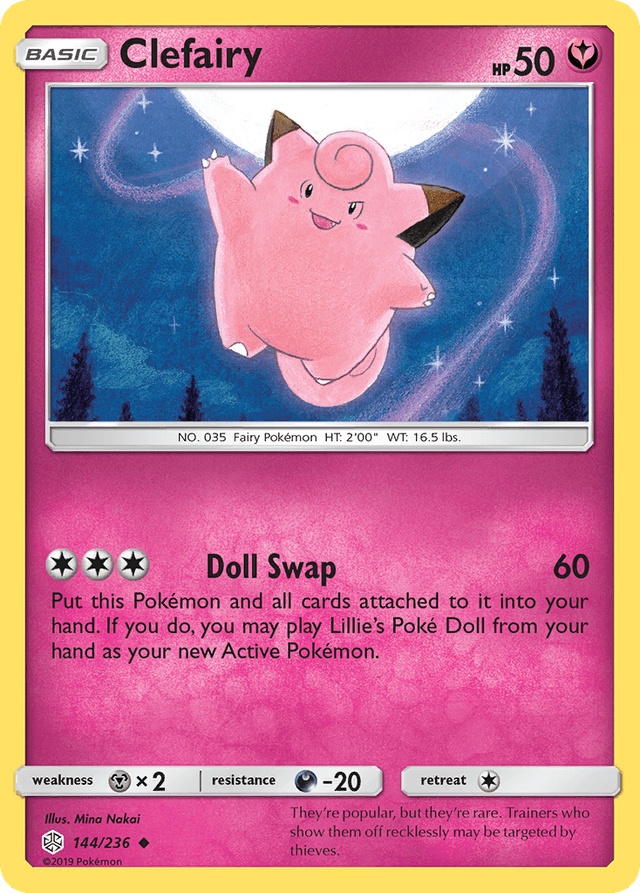 Clefairy — Cosmic Eclipse #144