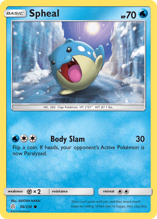 Spheal — Cosmic Eclipse #50
