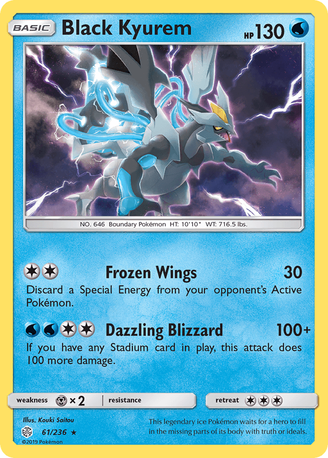Black Kyurem — Cosmic Eclipse #61