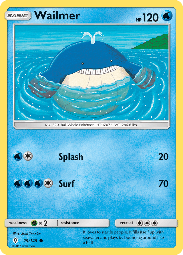 Wailmer — Guardians Rising #29
