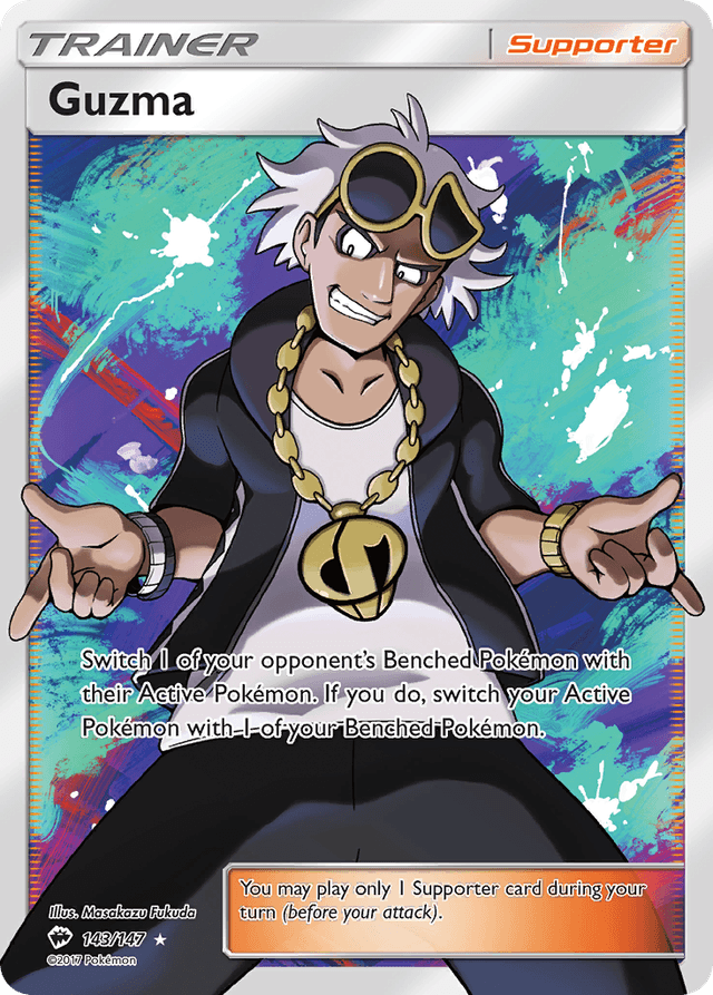 Guzma — Burning Shadows #143