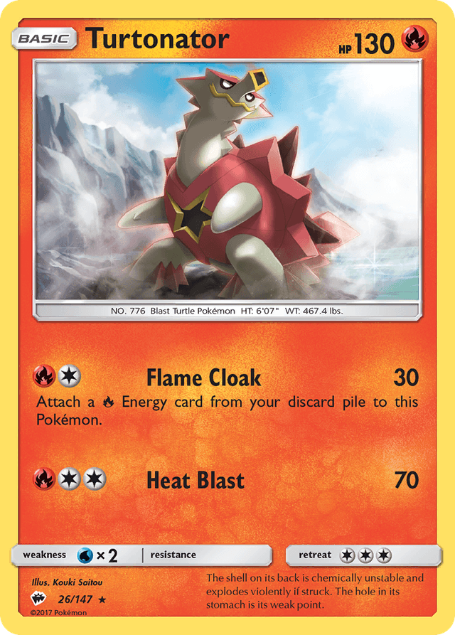 Turtonator — Burning Shadows #26