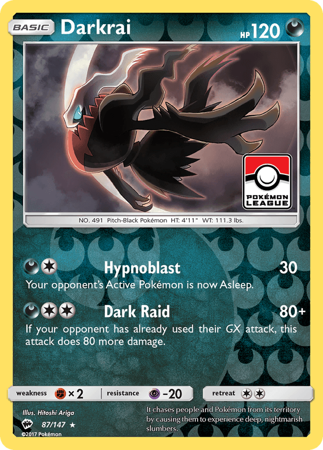 Darkrai — Burning Shadows #87