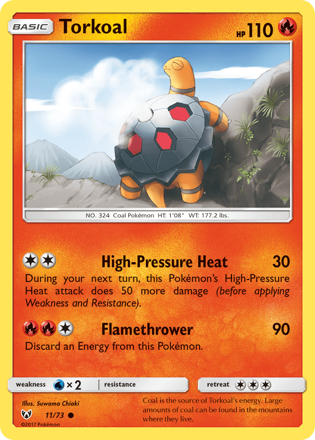 Torkoal — Shining Legends #11