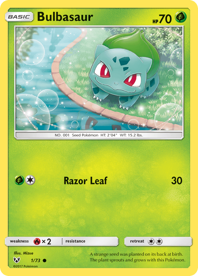 Bulbasaur — Shining Legends #1