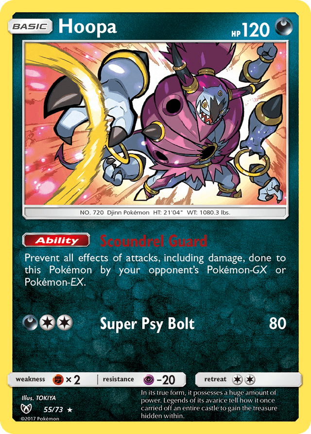 Hoopa — Shining Legends #55
