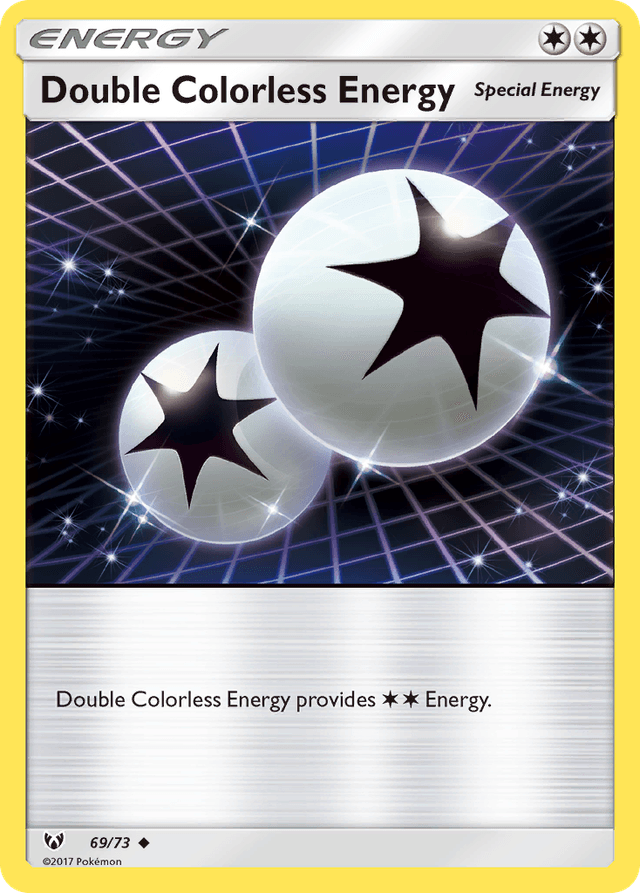 Double Colorless Energy — Shining Legends #69