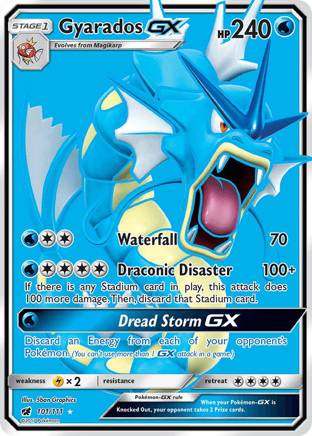Gyarados-GX — Crimson Invasion #101