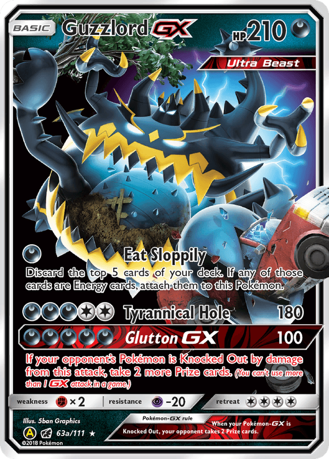 Guzzlord-GX — Crimson Invasion #63a