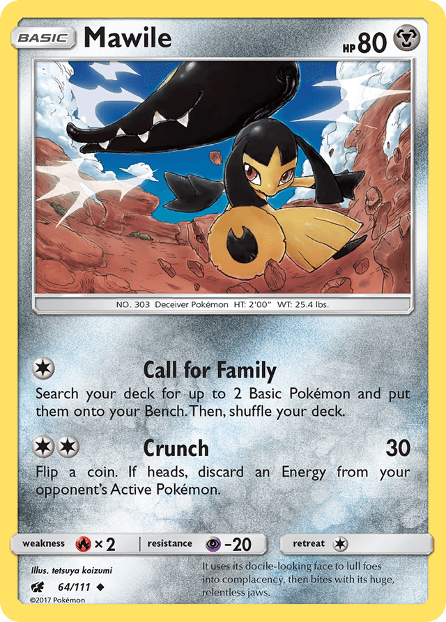 Mawile — Crimson Invasion #64