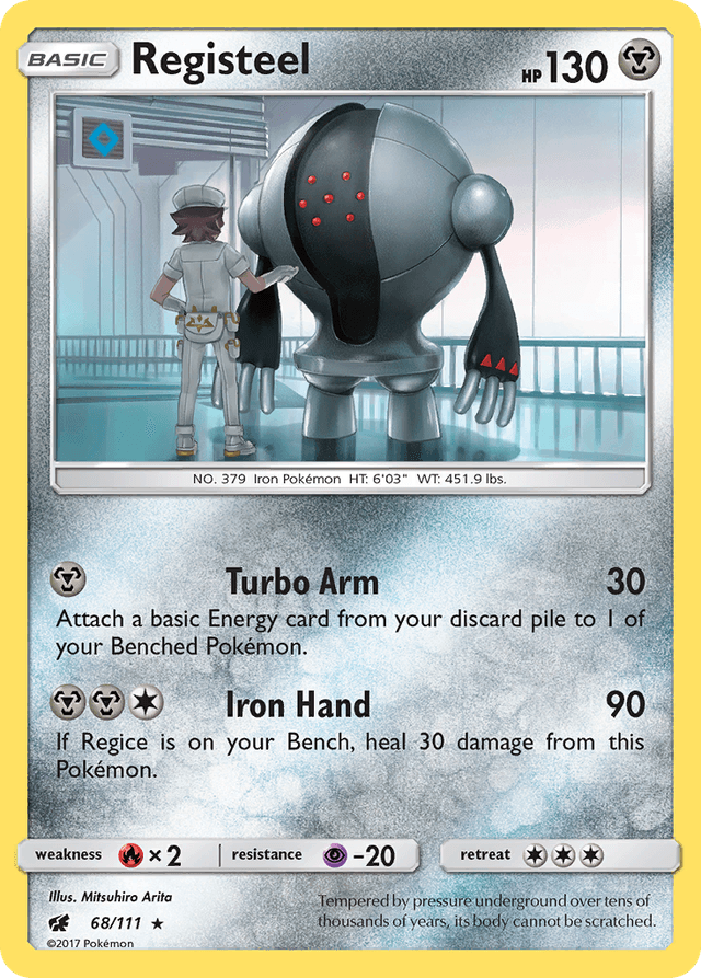 Registeel — Crimson Invasion #68